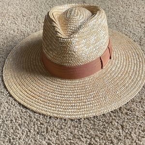 NWT NEW BRIXTON WOVEN BRUNCH HAT WOMENS SIZE M